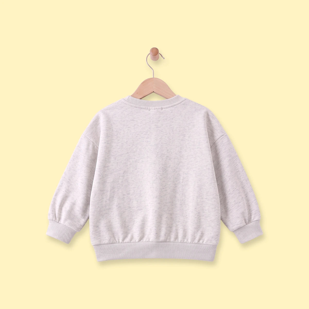 Boys Light Grey Typographic Long Sleeve Sweatshirt Sweatshirts & Hoodies