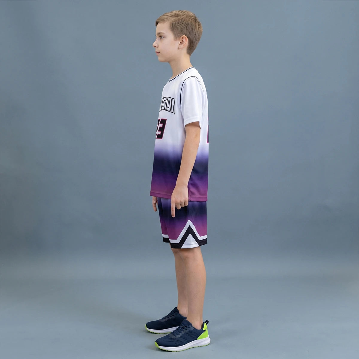 Boys Multicolor Alphanumeric Print Short Sleeve T-Shirt With Shorts Sets 2 pc. Sets