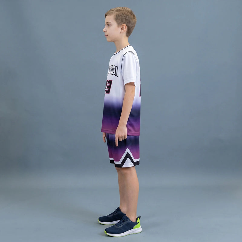 Boys Multicolor Alphanumeric Print Short Sleeve T-Shirt With Shorts Sets 2 pc. Sets