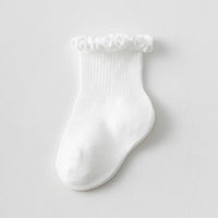 Pack of 6 Girls Multicolour Ruffle Edge Ankle Length Socks Sets Socks