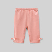 Girls Printed Knee Length Capri Capris   