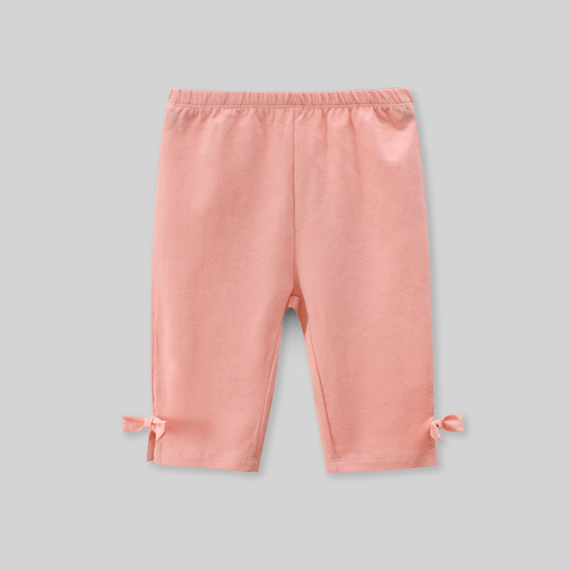 Girls Printed Knee Length Capri Capris   