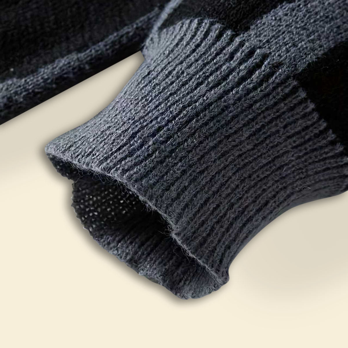 Boys Dark Grey with Abstract Print Full Sleeves Pullover Sweaters & Cardigans