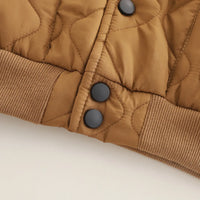 Boys Brown Self-Design Jacket With Trouser Sets 2 pc. Sets