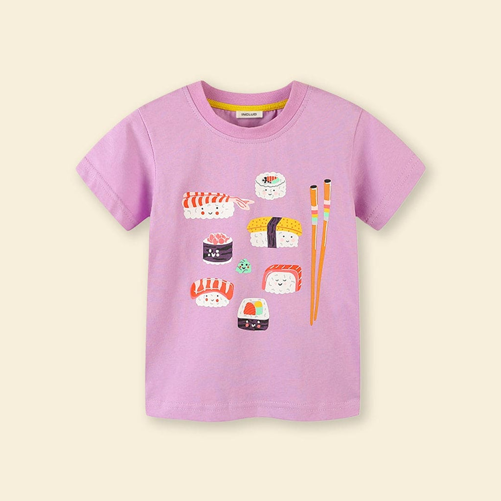 Girls Short Sleeve Graphic T-Shirt Tshirts   