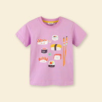 Girls Short Sleeve Graphic T-Shirt Tshirts   