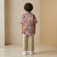 Boys Short Sleeve Printed Shirt Shirts