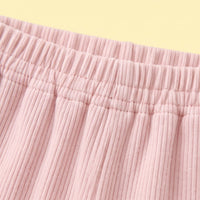 Girls Pink Knitted Top & Pants Co-ord Sets Sets