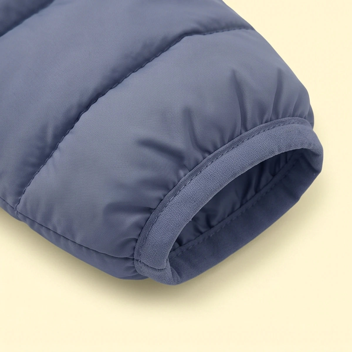 Boys Grey Hooded Quilted Puffer Jacket Coats & Jackets