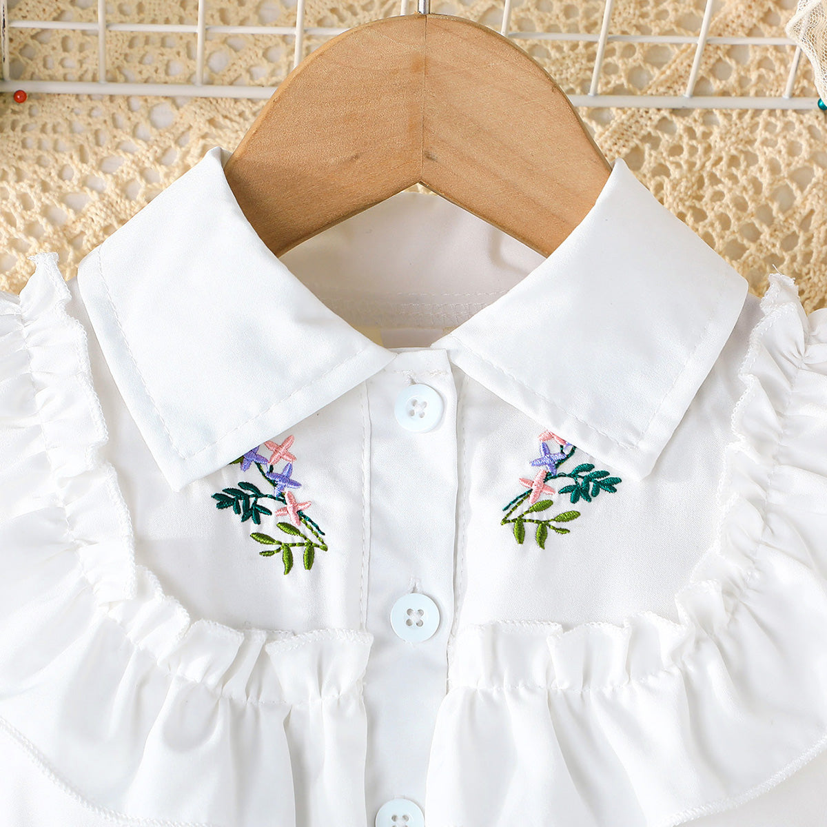 Girls Green Short Sleeve Shirt Dress Casual Dresses