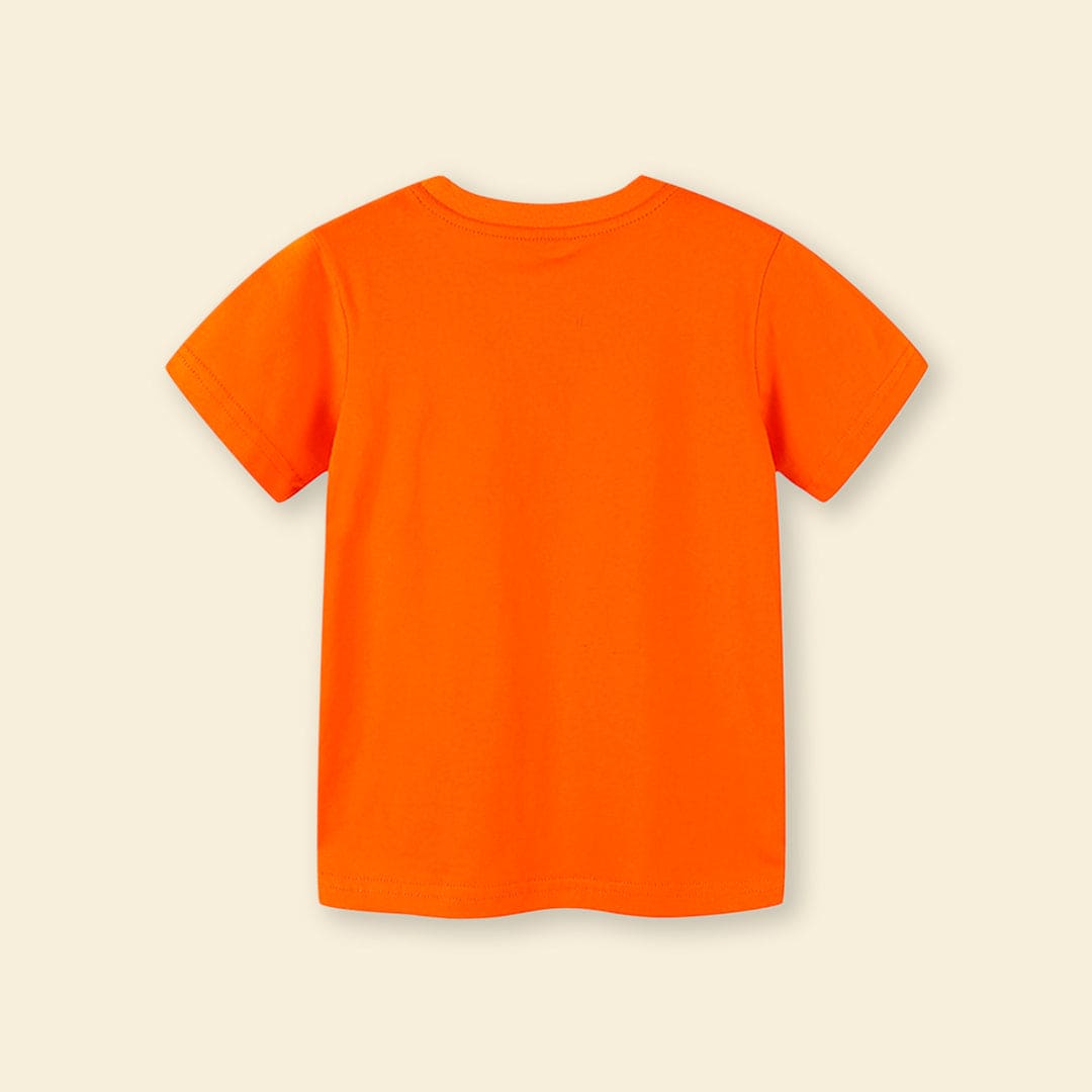 Boys Short Sleeve Octopus Print T-Shirt Tshirts   