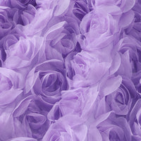 Girls Purple Rose Appliqued Puff Sleeves Fit And Flared Dress Casual Dresses