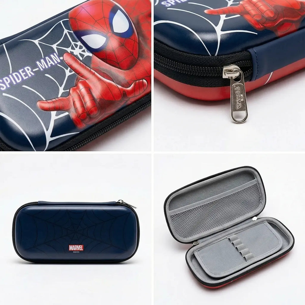 Spiderman Theme Based Hard Case Pencil Box for Boys Trending Accessories