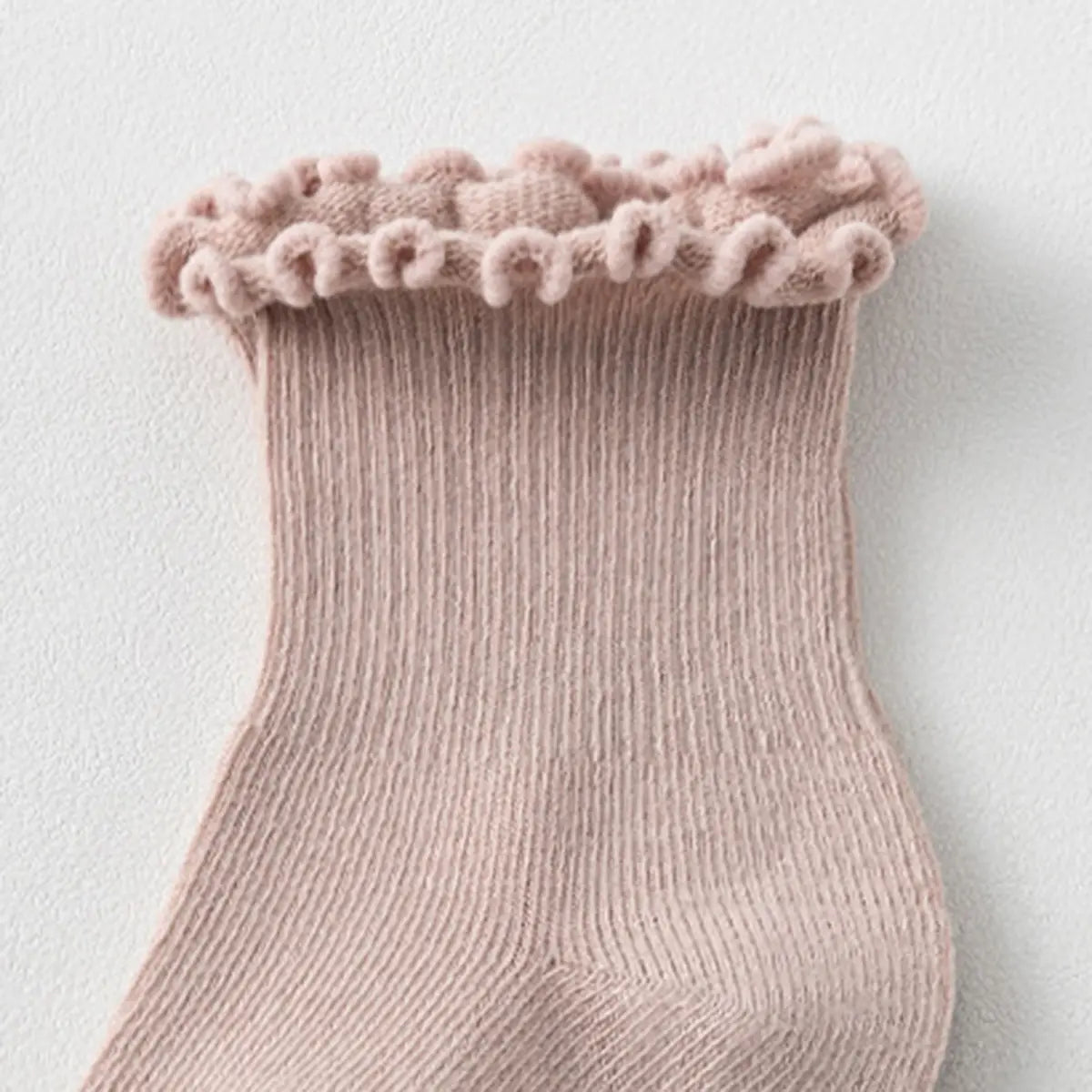 Pack of 6 Girls Multicolour Ruffle Edge Ankle Length Socks Sets Socks