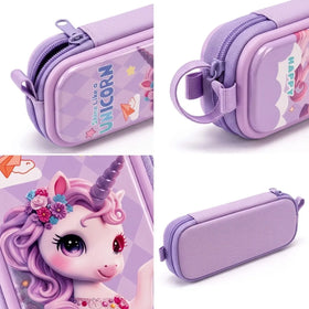 Kids Unicorn Hard Pencil Pouch with Zipper Trending Accessories