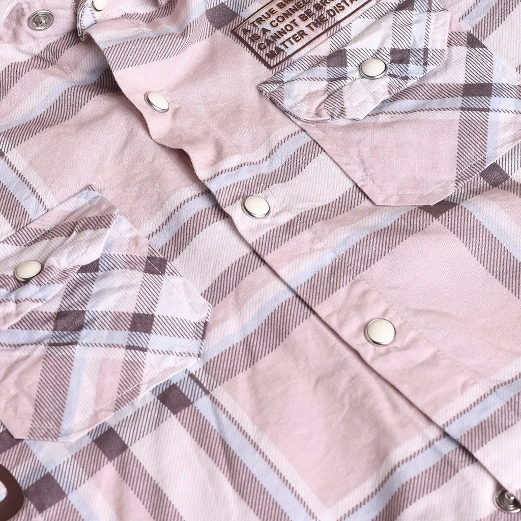 Boys Multicolor Checked Short Sleeves Shirt With Cargo Shorts & T-Shirt Sets Sets