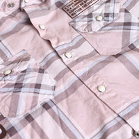 Boys Multicolor Checked Short Sleeves Shirt With Cargo Shorts & T-Shirt Sets Sets