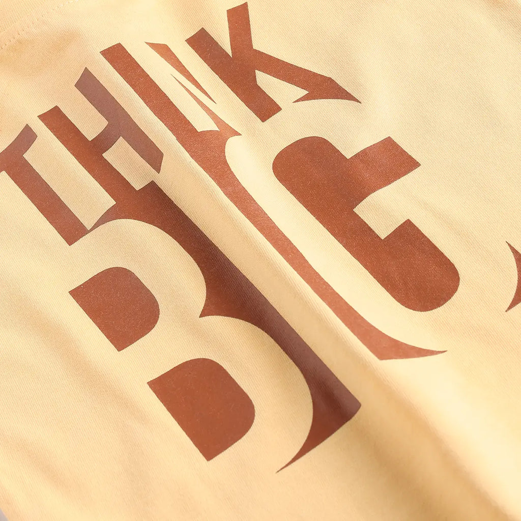 Boys Brown Typographic Shirt With Printed T-Shirt And Twill Shorts Sets 3 pc. Sets
