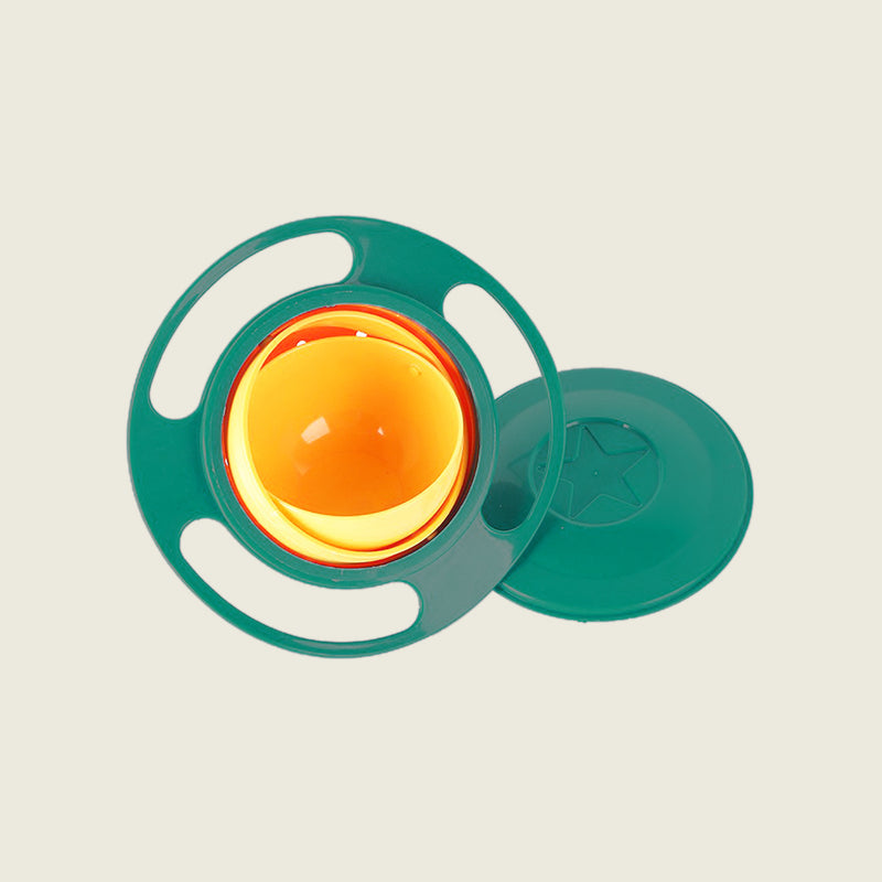 Baby Green Gyroscope No-Spill Bowl Trending Accessories