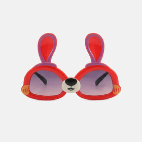 Girls Red Bunny Animal Shaped Sunglasses Sunglasses
