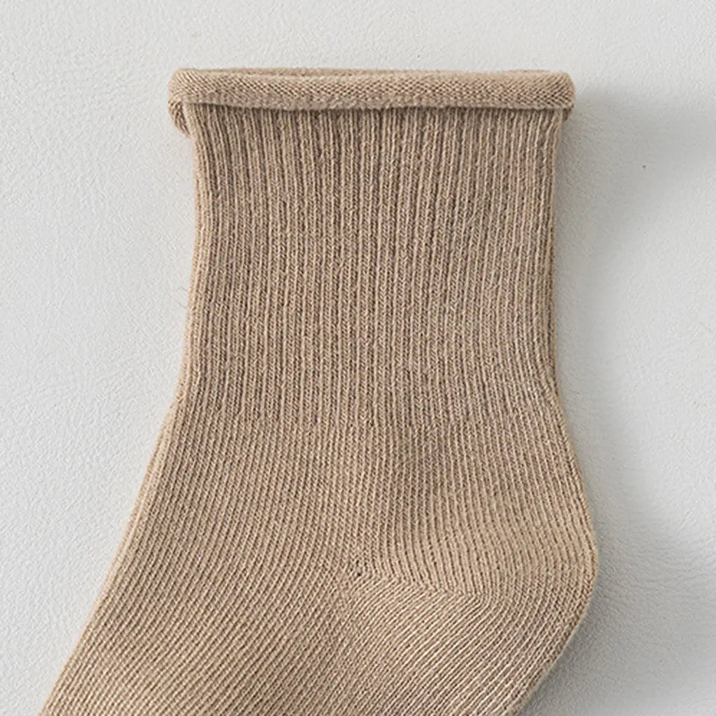 Pack of 6 Boys Multicolour Ribbed Knit Cotton Blend Socks Socks