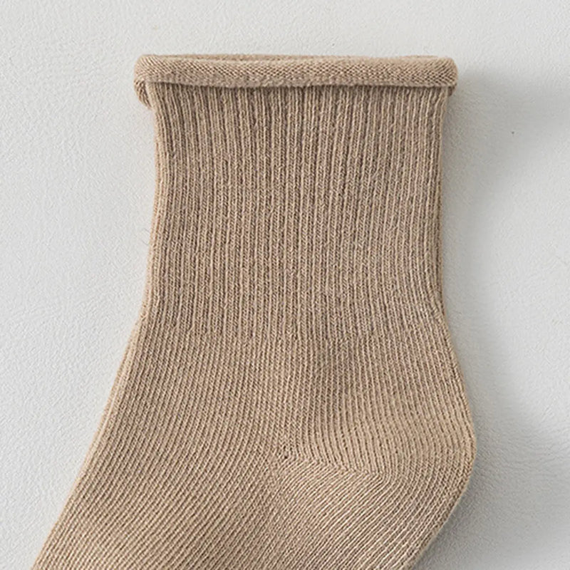 Pack of 6 Boys Multicolour Ribbed Knit Cotton Blend Socks Socks