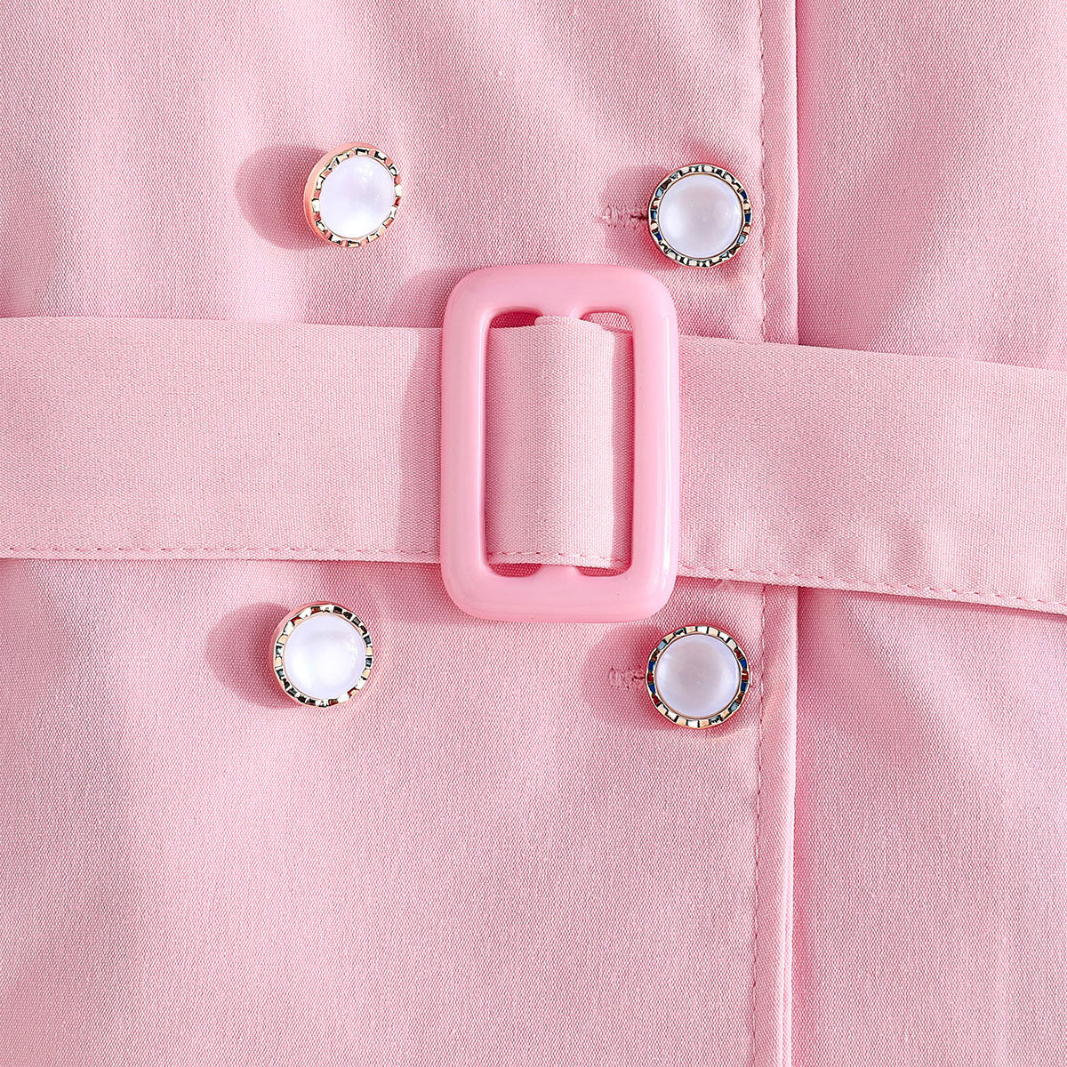 Girls Pink Butterfly Applique Sleeves Summer Blazer With Flared Pants Set 2 pc. Sets