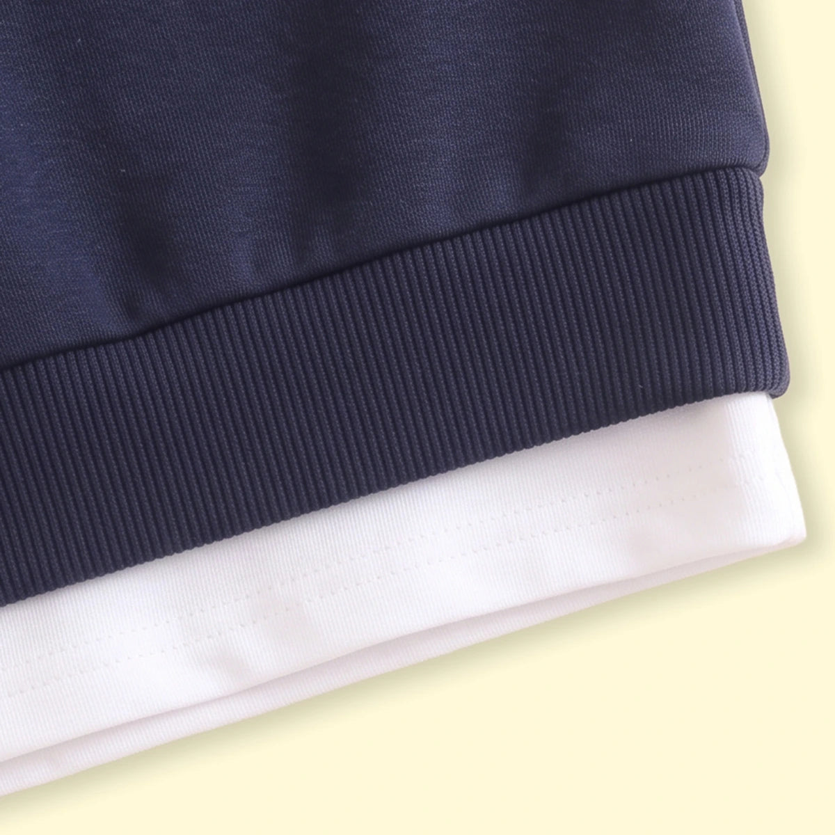 Boys Navy Blue Embroidered Sweatshirt & Joggers Sets 2 pc. Sets