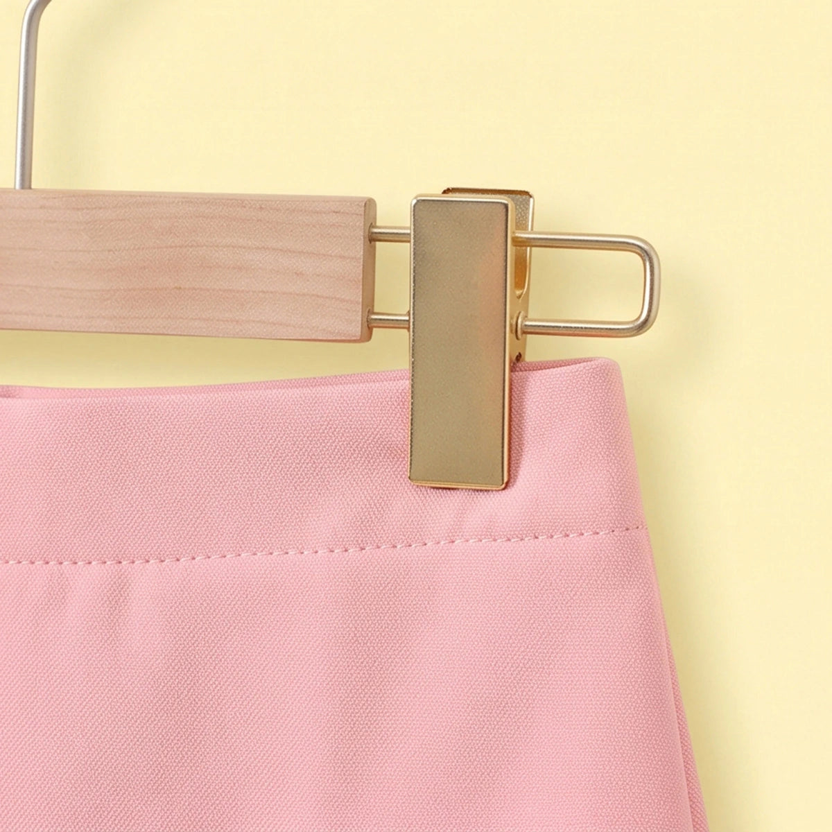 Girls Light Pink Long Sleeve Blazer & Skirt Sets 2 pc. Sets