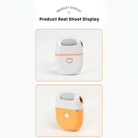White Portable 2-in-1 Electric Eyebrow Razor & Face Shaver Trending Accessories