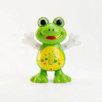 Kids Green Dancing Frog Toy with Flashing Lights & Music Trending Accessories Green Onesize
