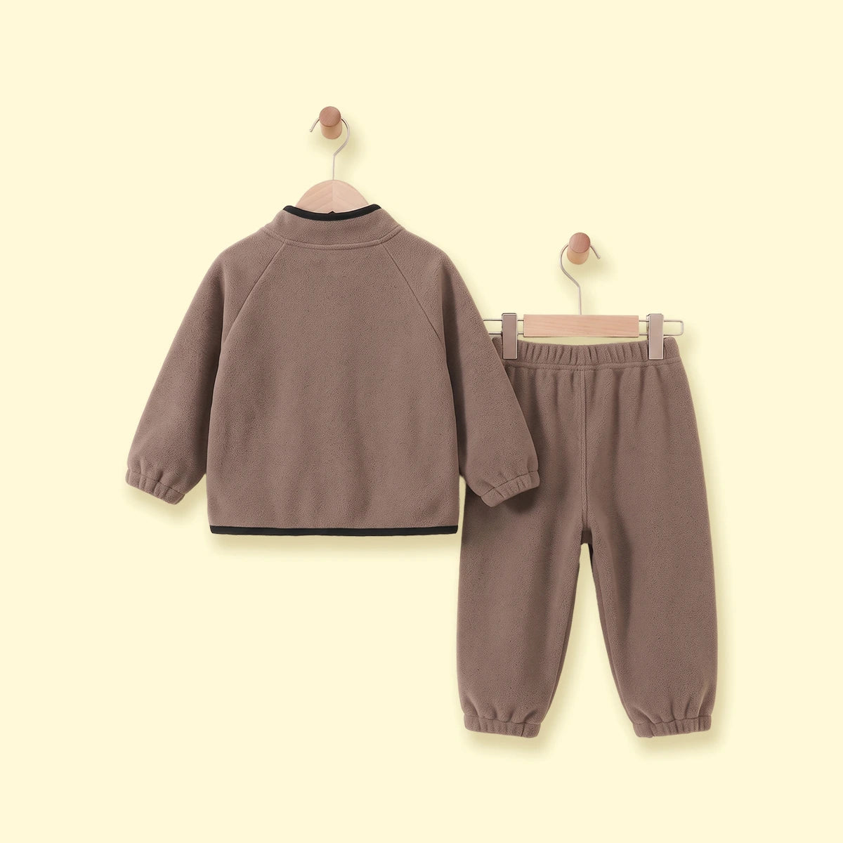 Boys Brown Long Sleeve Jacket With Pants Sets 2 pc. Sets