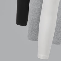 Girls Multicolor Stretchable Skinny Fitted Leggings Set (Pack Of 3) Leggings & Tights