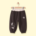 Boys Dark Brown Embroidered Jogger Joggers Dark Brown 1-2 Y
