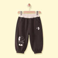 Boys Dark Brown Embroidered Jogger Joggers Dark Brown 1-2 Y