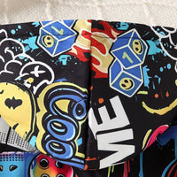 Boys Multicolor Printed Regular Winter Jackets Coats & Jackets