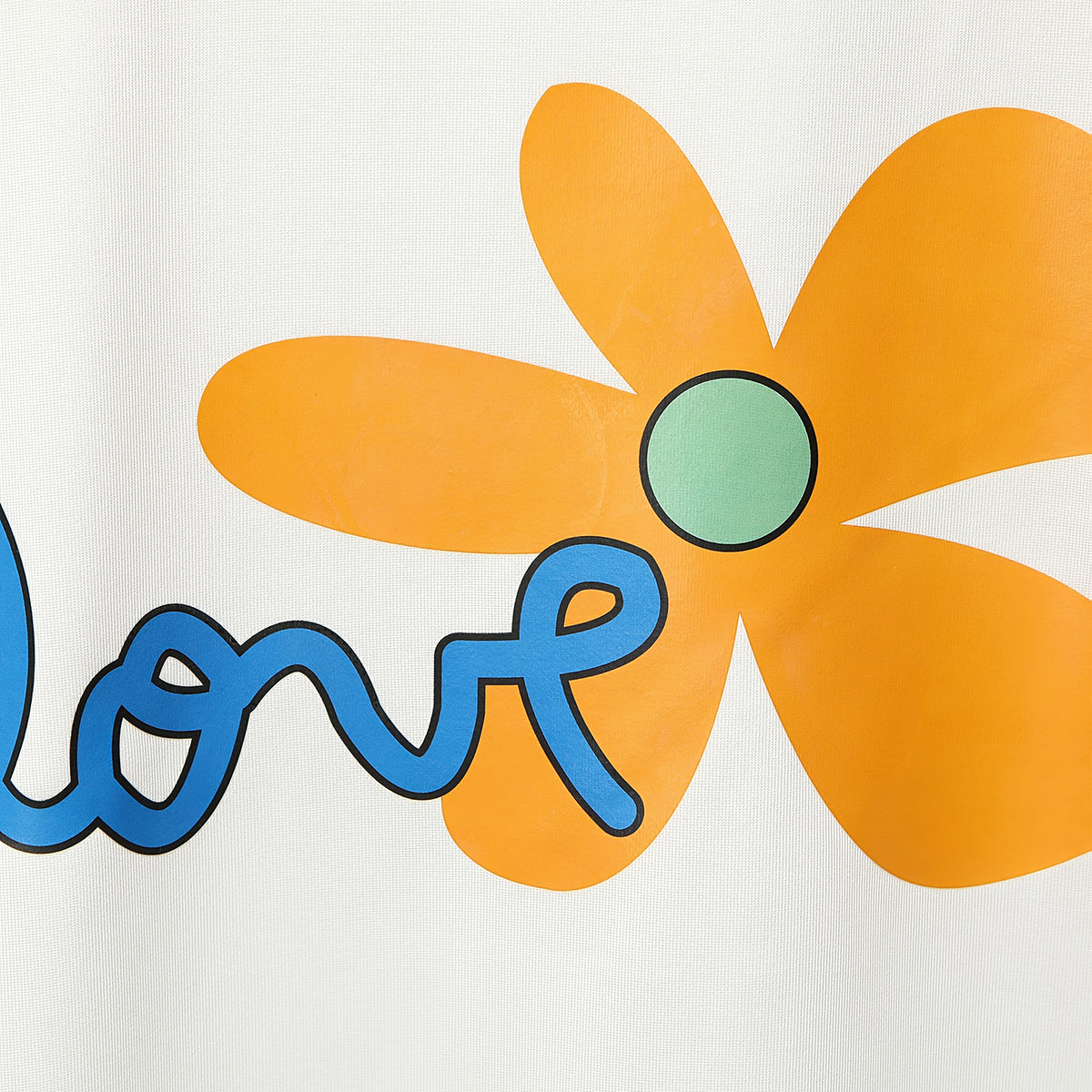 Girls Orange Flower Printed Summer T-Shirt With Shorts Set 2 pc. Sets