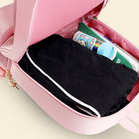 Girls Pink Ballet Motif School Backpack Trending Accessories