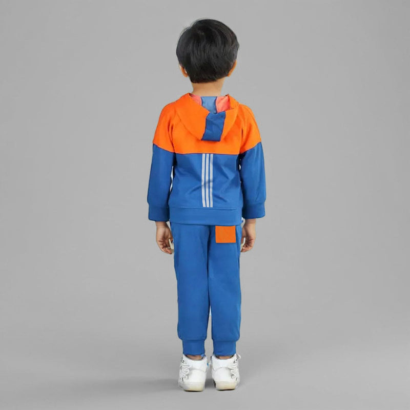 Boys Hooded Sweat Shirt with Track Pant Set Sweatshirts & Hoodies