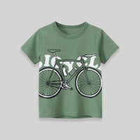 Cycle Print Tshirt Tshirts   
