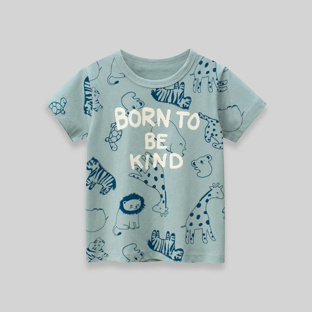 Jungle Print Tshirt Tshirts   