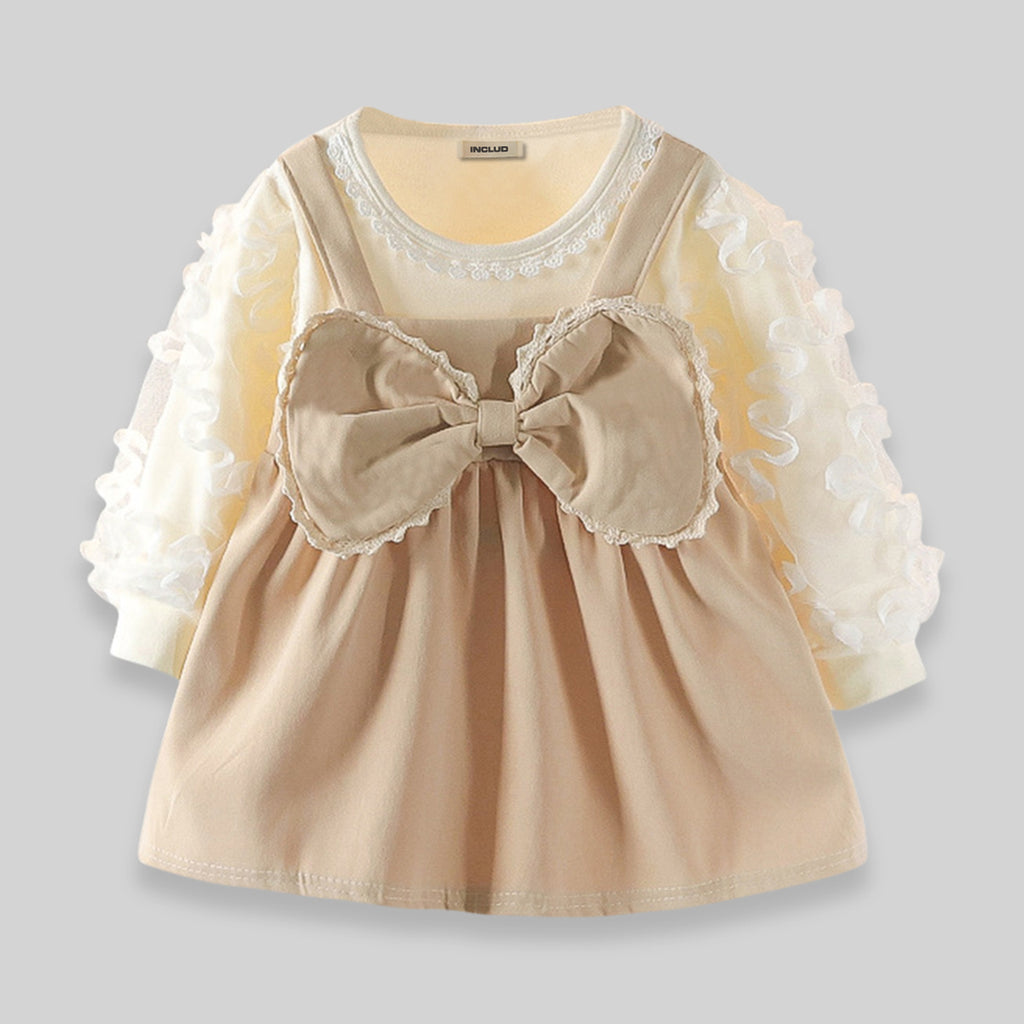 Girls Dress with Bow