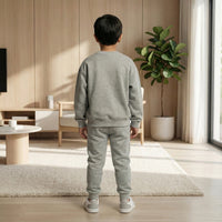 Boys Grey Neo-Sound Graphics Sweatshirt With Jogger Co-ord Sets Sets