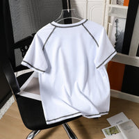 Boys White Star Print Raglan Sleeve T-Shirt Tshirts