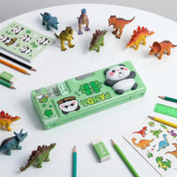3D Squishy Panda Pop Eye Magnetic Pencil Box for Kids Trending Accessories