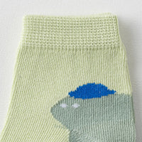 Pack of 5 Girls Multicolour Animal Design Ankle Length Socks Socks