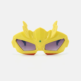 Boys Yellow Super Hero Mask Sunglasses Sunglasses