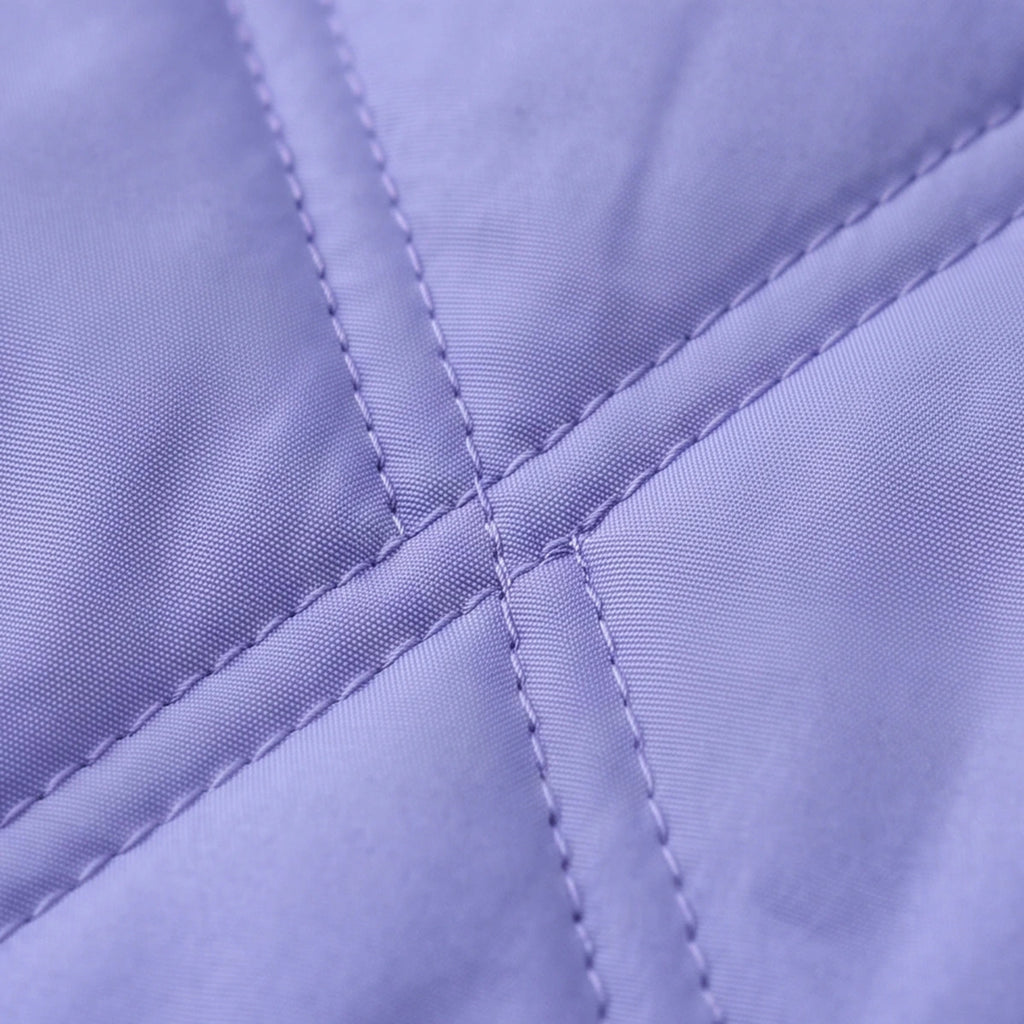 Girls Light Blue Long Sleeve Hooded Puffer Jacket Coats & Jackets