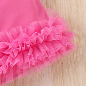 Girls Sleeveless A-line Casual Dress With Sling Bag Casual Dresses   