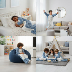 Baby Light Blue Hooded Shark-Shape Sleeping Bag Trending Accessories
